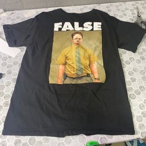 The Office Medium False Dwight Short Sleeve Graphic T Shirt